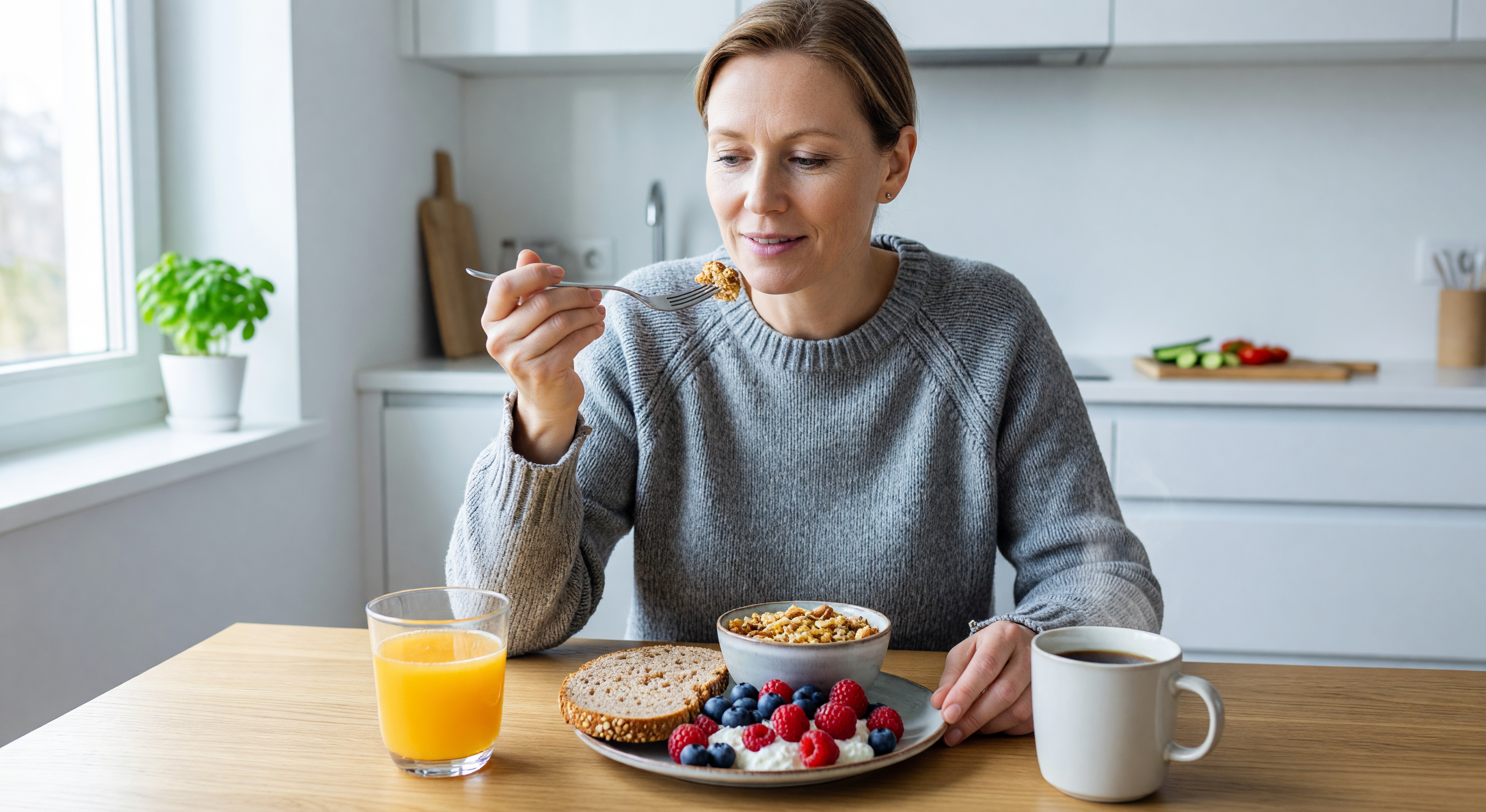 Gesunde Morgenroutine als Teil der Balance